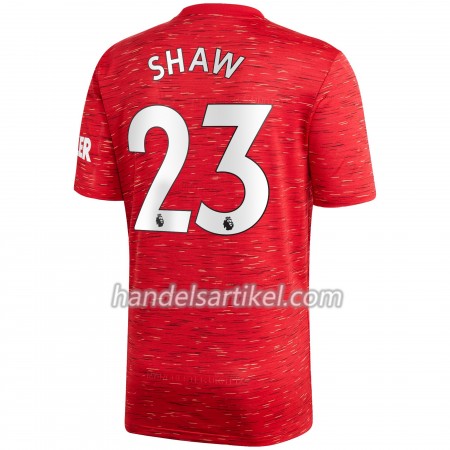 Manchester United Luke Shaw 23 Heim Trikotsatz 2020/21